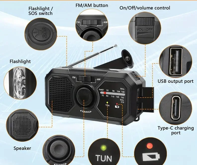 Solar Emergency Radio