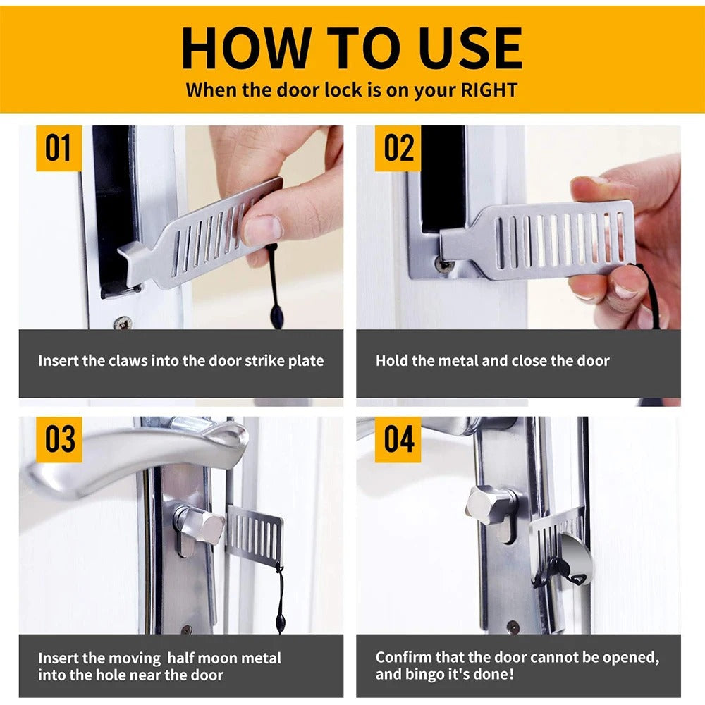 Travel Door Lock